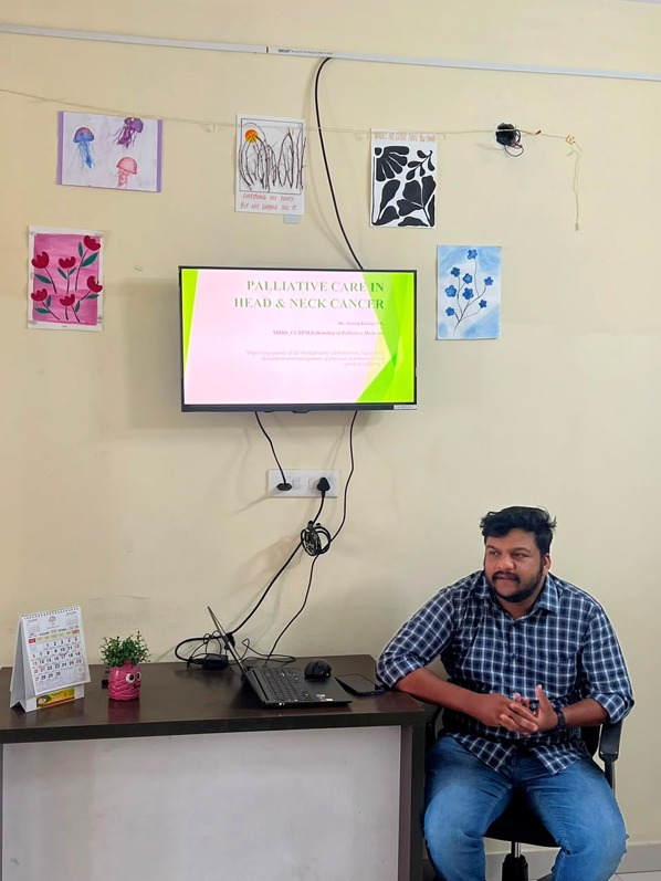 ENHANCING CLINICAL KNOWLEDGE : SESSION ON PALLIATIVE CARE IN HEAD AND NECK CANCER