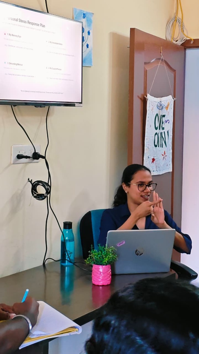 CARING FOR OUR CAREGIVERS : STRESS MANAGEMENT SESSION
